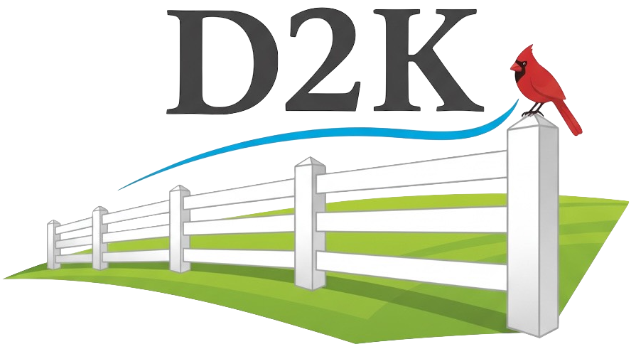 D2K Fence & Landscape logo