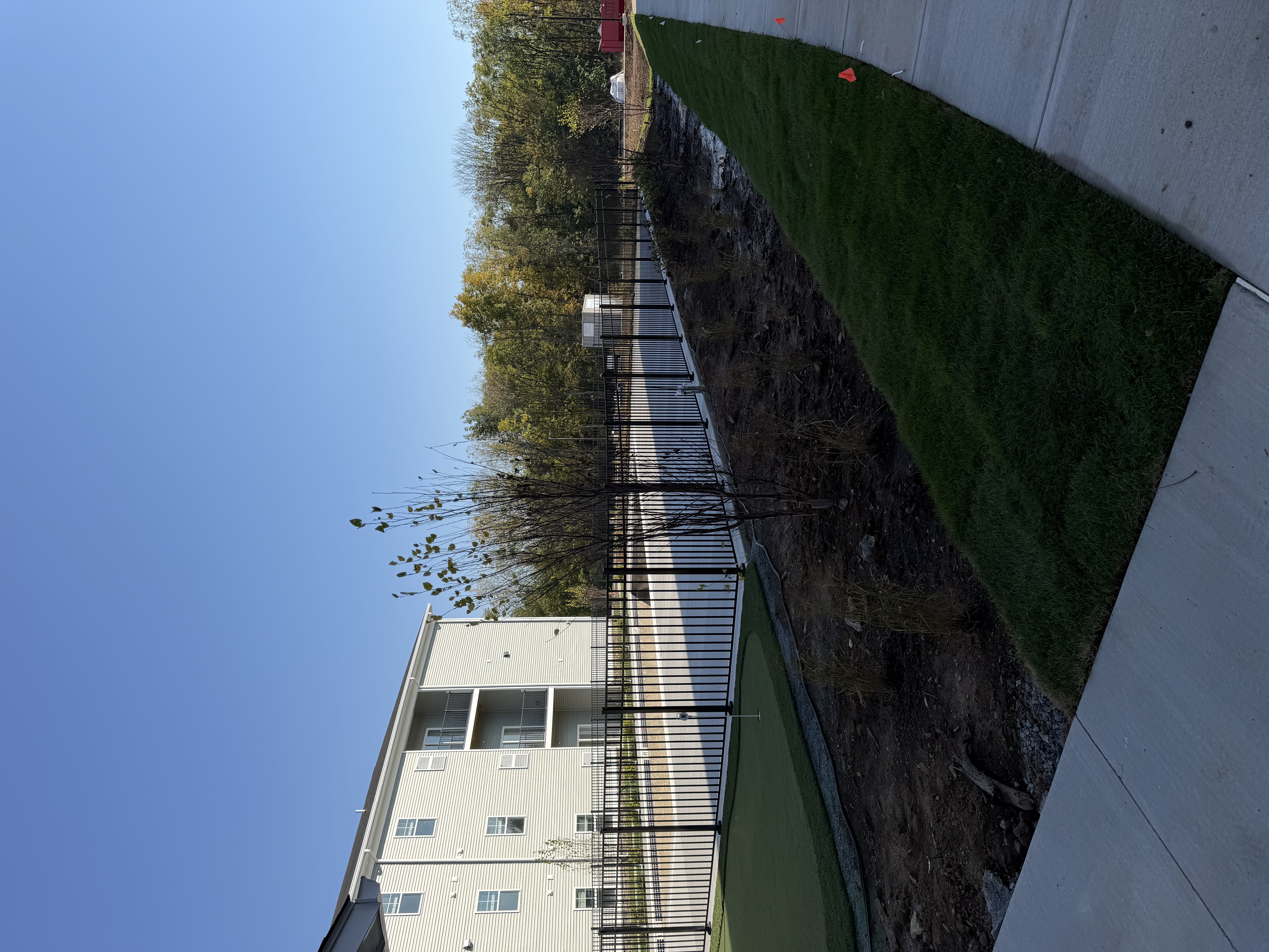 54-Inch Black Aluminum Picket Fence Installation in Gettysburg, PA