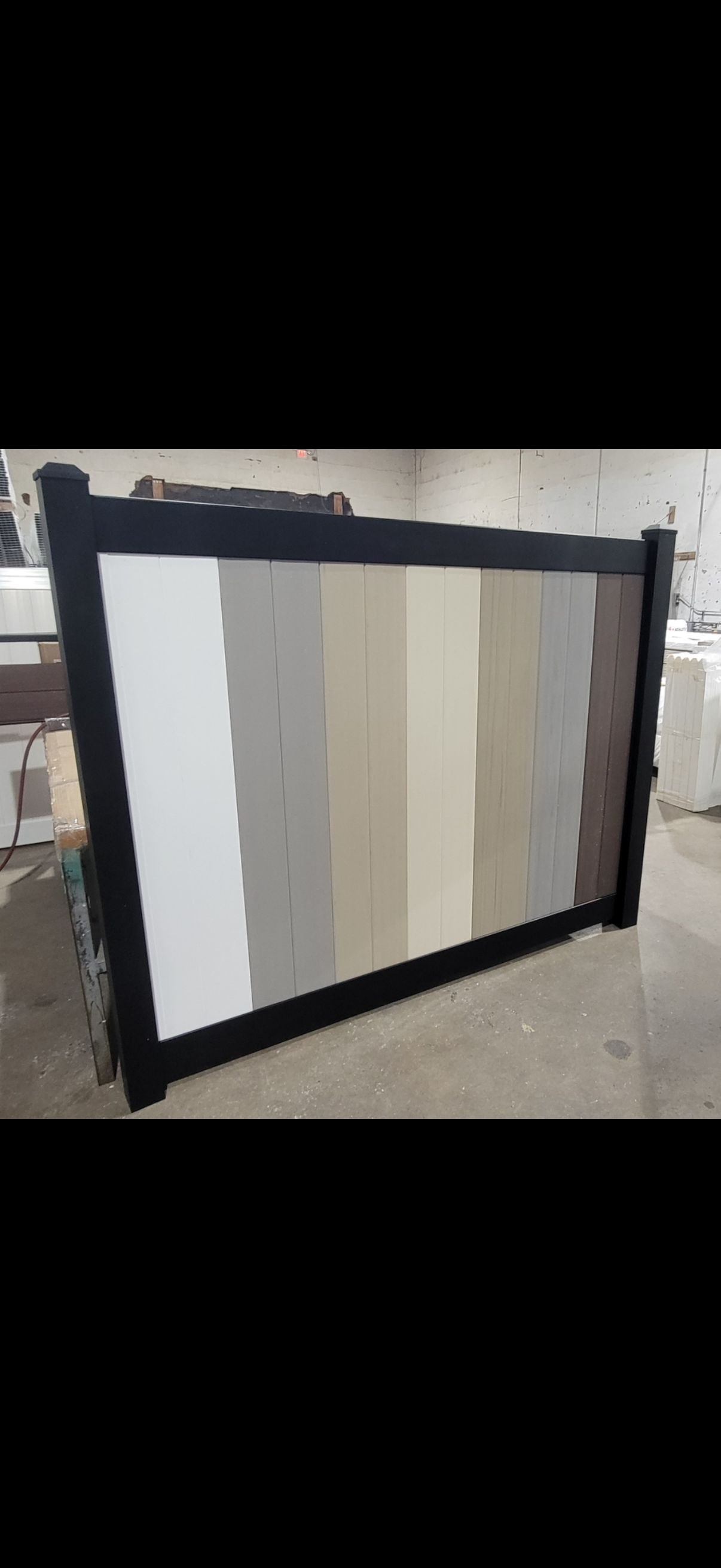 ALUMINUM HYBRID VINYL PRIVACY FENCE