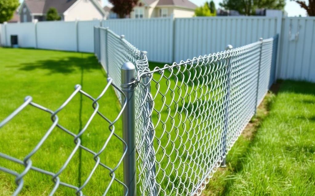 Chain Link fence installed by D2K Fence and Landscape
